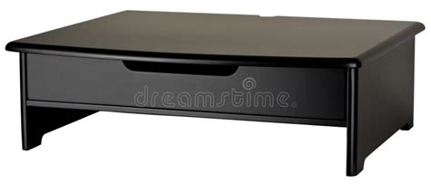 Monitor Stand with Drawer stock photo. Image of accessory - 12119794