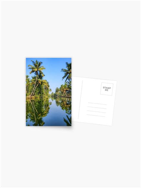 "Backwaters Kerala" Postcard for Sale by Sylvie Lebchek | Redbubble