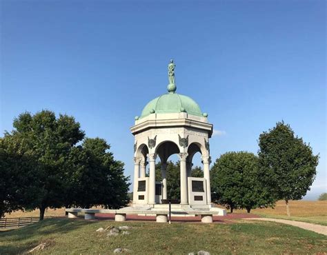 State Monuments at Antietam - Civil War Cycling