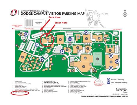 University Of Nebraska Omaha Campus Map