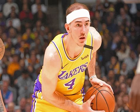 Alex Caruso Lakers - Basketball Paint By Number - Num Paint Kit