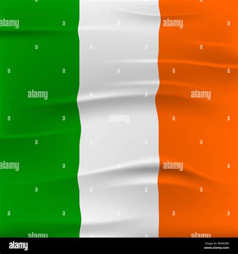 Ireland Flag Meaning Nation Irish And Patriot Stock Photo - Alamy