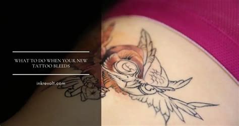 Tattoo Bleeding: Why It Happens And How To Fix It