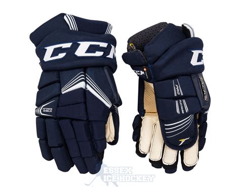 CCM Super Tacks Ice Hockey Gloves Navy - Senior - Essex Ice Hockey