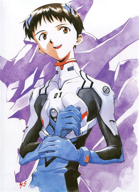 Yoshiyuki Sadamoto - Neon Genesis Evangelion, Shinji Ikari