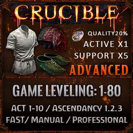 Path of Exile Crucible - poecurrencybuy.com