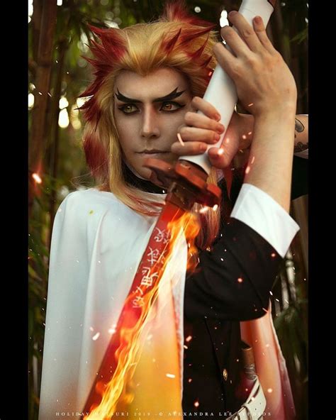 Demon Slayer Rengoku Kyoujurou Male Uniform Cosplay Costume | Cosplay costumes for sale, Cosplay ...