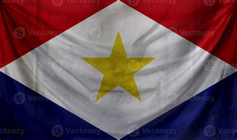 Saba flag wave design 6860268 Stock Photo at Vecteezy