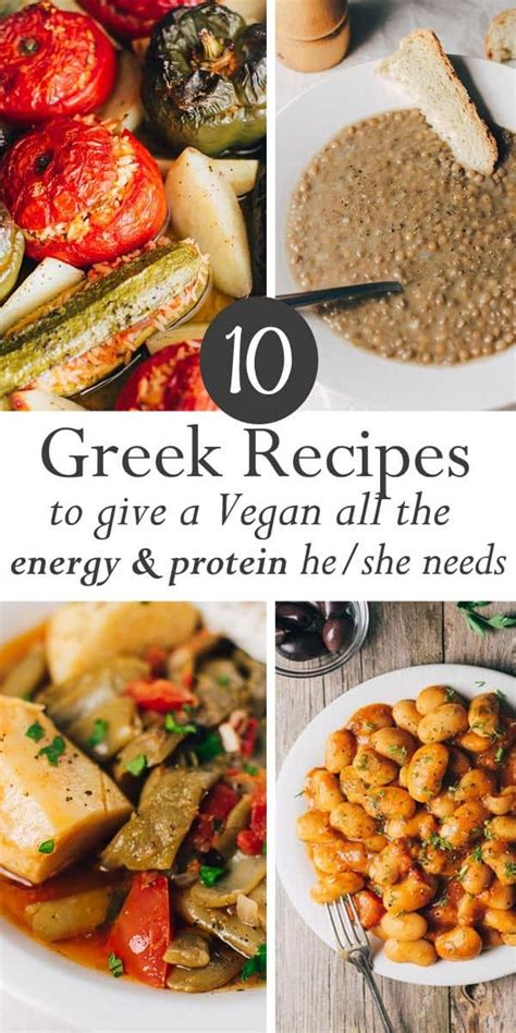 10 Greek Recipes To Give A Vegan All The Protein And Energy He/She Needs - Real Greek Recipes