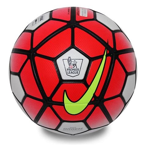 Nike Pitch EPL Barclays Premier League 15/16 Replica Soccer Ball Red ...