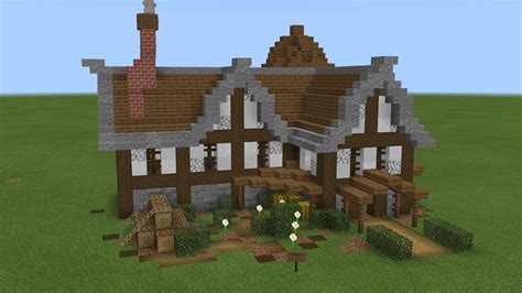 German medieval house. Built by me and @u/lordnate4325. (First post so ...