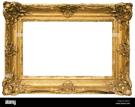 gold frame landscape Stock Photo - Alamy