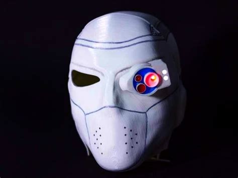 3D Printable Mask of Deadshot | Deadshot mask, Deadshot, Mask