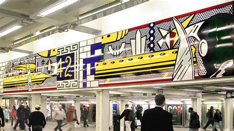 Top ten: MTA subway art | Times square, Roy lichtenstein, S bahn