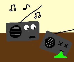 Firey speaker box (bfdi) - Drawception