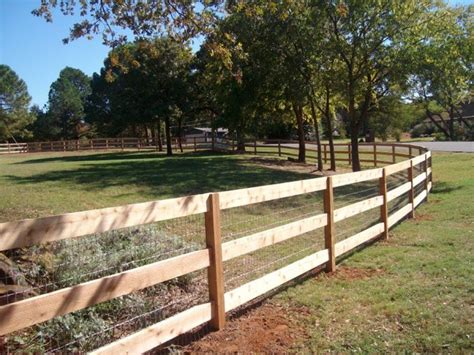 Farm fence, Post and rail fence, Fence options