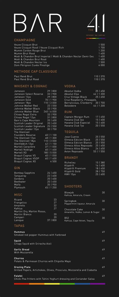 Cocktail Menu | Cafe menu design, Menu design inspiration, Cocktail menu