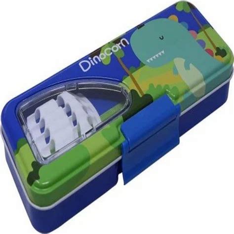 Blue Plastic Pencil Box at Rs 40/piece in Nashik | ID: 2850499427912