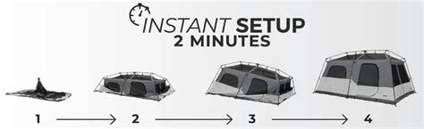 CORE 9 Person Instant Cabin Tent with Full Rainfly 14 x 9 Review