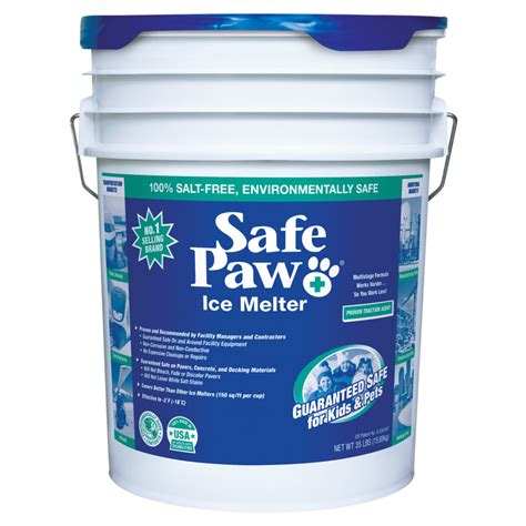 Ice Melt Safe For New Concrete - Safe Paw Ice Melt