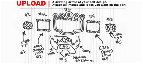 Full Custom Championship Belt - You Design the Belt - Gold