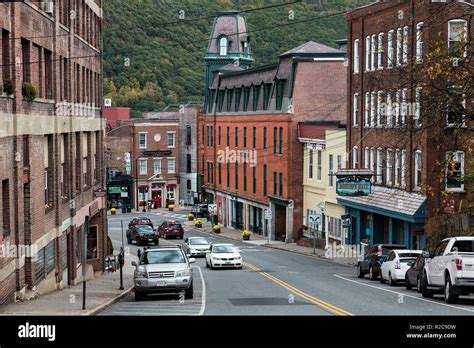 Downtown, Brattleboro, Vermont, USA Stock Photo - Alamy