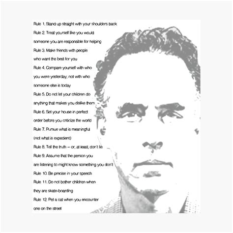 "Jordan Peterson 12 Rules for Life" Photographic Print by lauragfarb ...