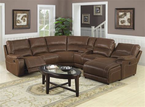 Image Gallery of Sectional Sofas for Small Spaces with Recliners (View ...