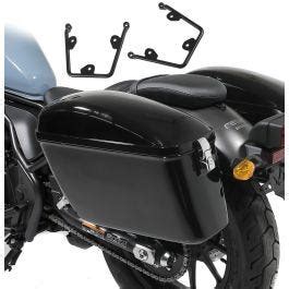 Set 2x Hard saddlebags + supports for Honda Rebel 1100 CMX 21-22 Craftride Dallas left-right Buy ...