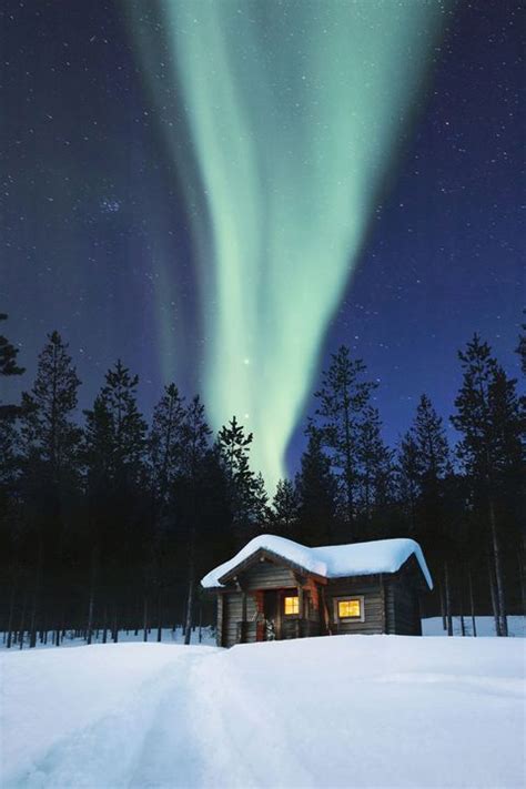 These Cozy Photos Of Log Cabins In The Snow Will Make You Feel Extra Hygge - Photos of Cabins in ...