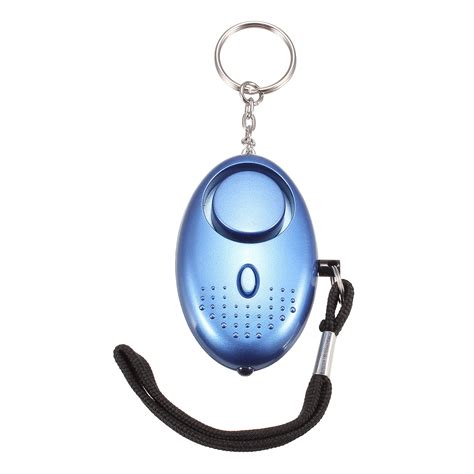 Personal Alarm 130db Personal Safesound Security Alarm Keychain with LED Light Blue 2Pcs ...