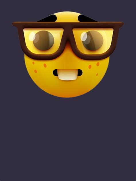 Nerd Emoji Wallpaper | WhatsPaper