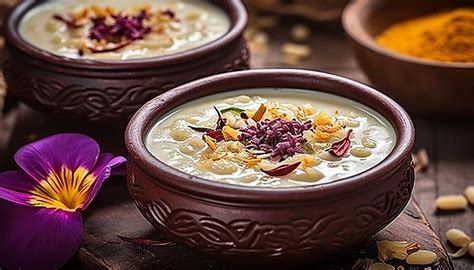 Kheer (payasam) a Creamy and Sweet Rice Pudding Indian Dish, Made by ...