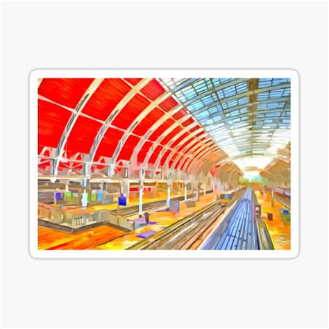 "Paddington Station Pop Art Classic T-Shirt" Sticker for Sale by ...