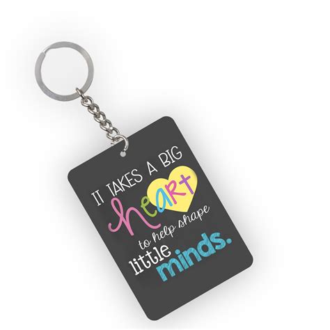 Keychain – Big Heart – Mom’s Charm