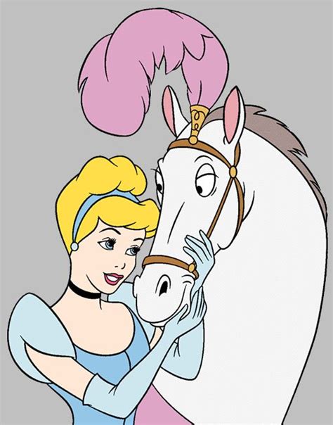 Cinderella and her Palace Horse | Disney horses, Horse cartoon, Disney ...