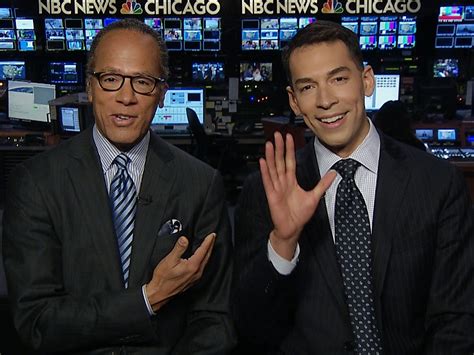 Lester Holt and son team up to anchor in Chicago - TODAY.com