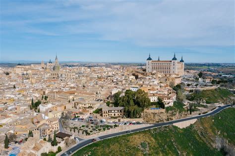 Aerial View of Toledo City Spain · Free Stock Photo