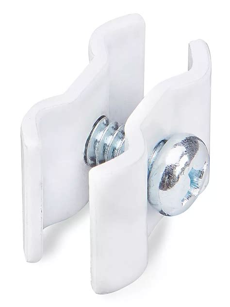 Gridwall Connector Clips - White S-19931W - Uline