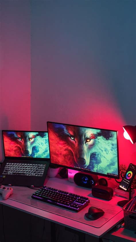 New Desk Setup 2022 | Gaming room setup, Game room, Home studio setup