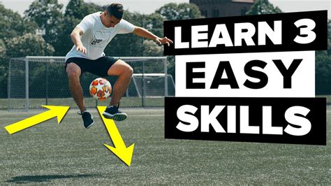 3 football skills that LOOK CRAZY... but are actually easy! - YouTube