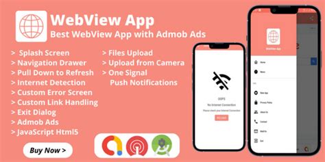 WebView App - Android Webview with Admob Ads by Rewardapps | Codester