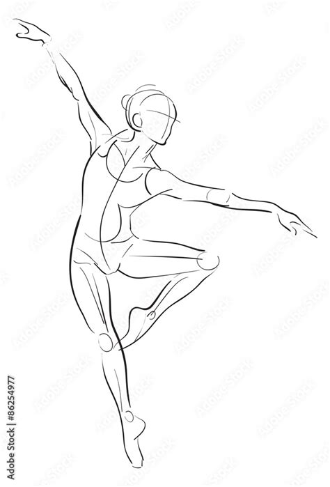 Female anatomy drawing sketch Stock Vector | Adobe Stock