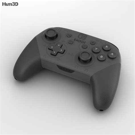 Nintendo Switch Pro Controller 3D model - Electronics on Hum3D