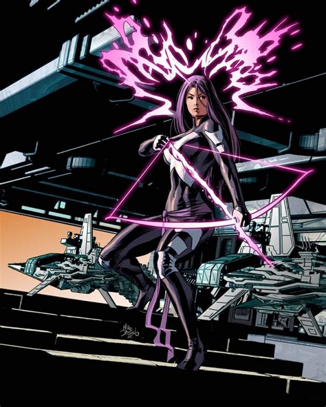 Archer Psylocke - Miek Deodato Jr. | Psylocke, Marvel comics art ...