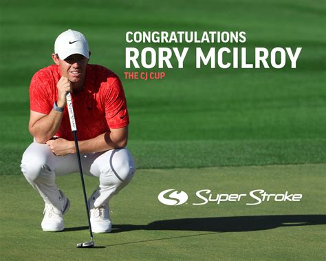 Rory McIlroy Wins The CJ Cup Using a SuperStroke Putter Grip