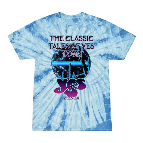 YES - Tales of YES 2023 Tie Dye Tour T-Shirt – Yes Official Store