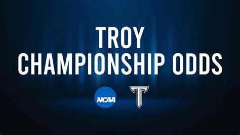 Troy Odds to Win Sun Belt Conference & National Championship - Athlon ...