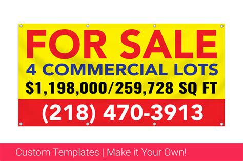 Land for Sale Commercial Real Estate Banners