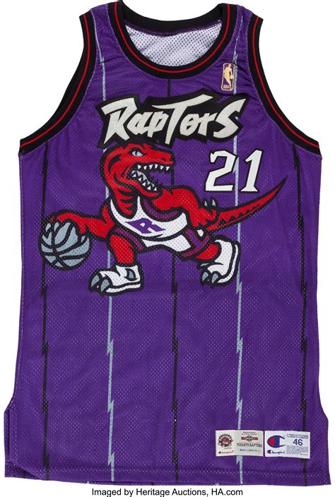 1995-96 Marcus Camby Game Worn Toronto Raptors Jersey.... | Lot #41124 ...